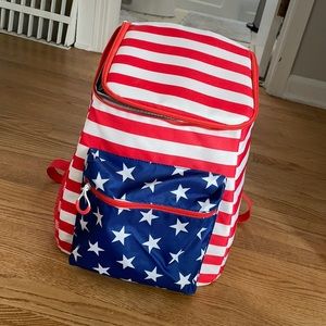 Backpack Cooler Bag- American Flag